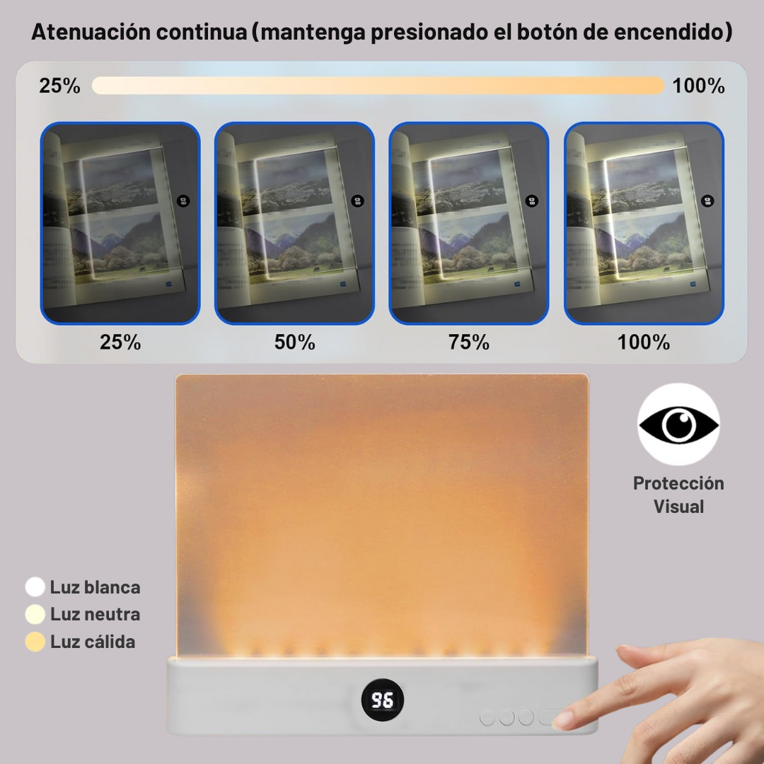 Luz de Lectura con Protección Visual